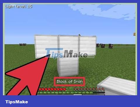 How to Create Iron Man in Minecraft Picture 4