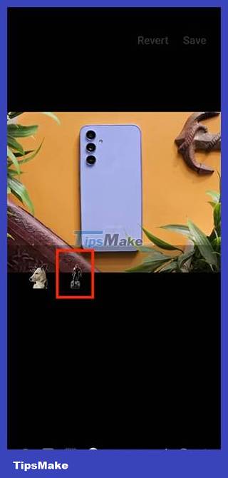 How to create stickers from photos on Samsung Picture 9