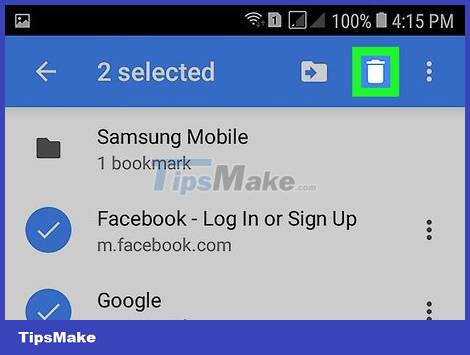 How to Delete Bookmarks Picture 23
