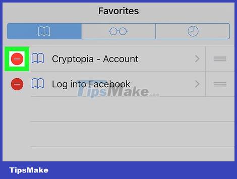 How to Delete Bookmarks Picture 27