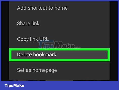 How to Delete Bookmarks Picture 30