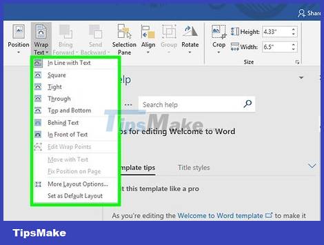 How to Edit Text in Word - TipsMake.com