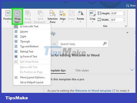 How to Edit Text in Word Picture 9