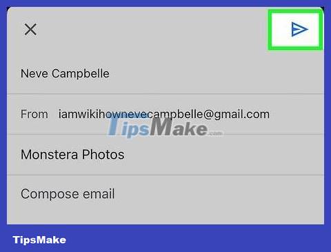 How to Email Photos from a Cell Phone Picture 11