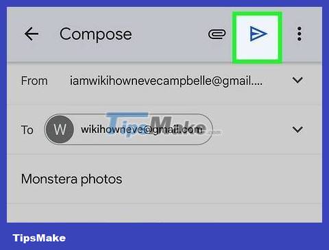 How to Email Photos from a Cell Phone Picture 5