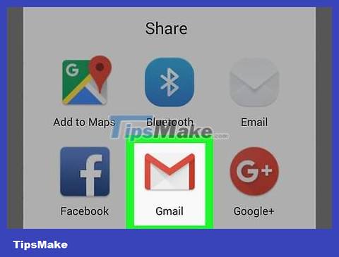 how to attach photos to email on android phone