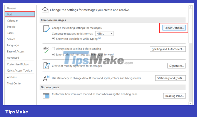 How to enable measurement conversion tool in Microsoft Outlook Picture 1
