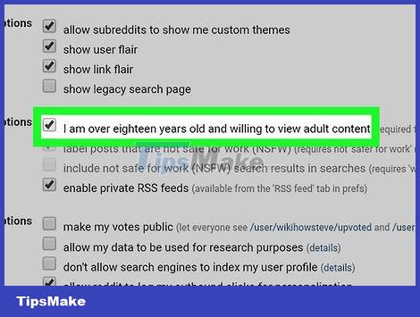 How to Enable NSFW Content on Reddit Picture 17