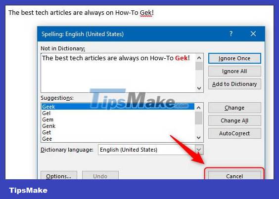 How to enable Outlook email spell checking before sending Picture 3