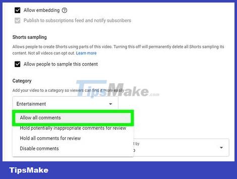 How to Enable YouTube Comments Picture 15