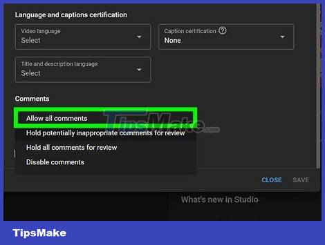How to Enable YouTube Comments Picture 7