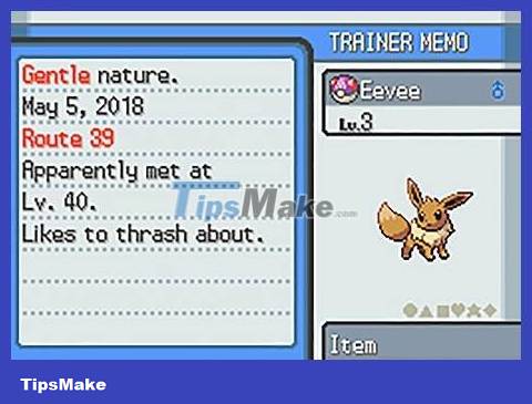 How to Evolve Eevee in Pokémon HeartGold/SoulSilver Picture 13