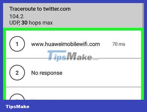 How to Execute the traceroute command Picture 28