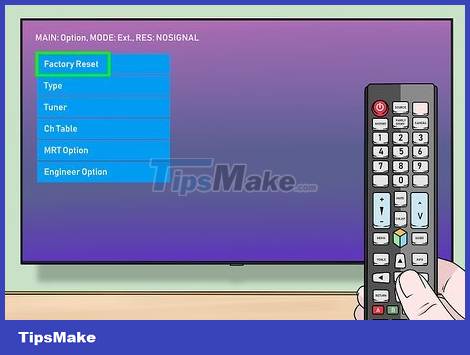 How to Factory Reset Samsung TV Picture 13
