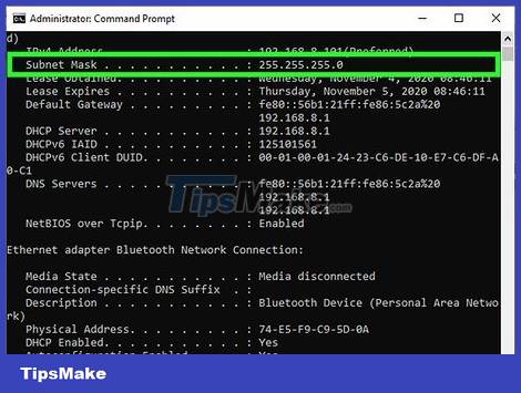 How To Find The Subnet Mask Tipsmake Com