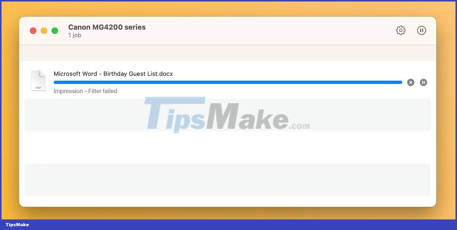How to fix 'Filter Failed' printer error on Mac Picture 1
