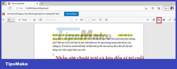 How to fix PDF file error that cannot be highlighted on Windows Picture 4