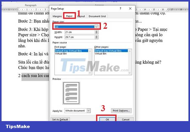 How to fix the error of correct alignment but incorrect printing in Word? Picture 5