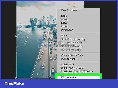 How to Flip Photos in Adobe Photoshop Picture 7