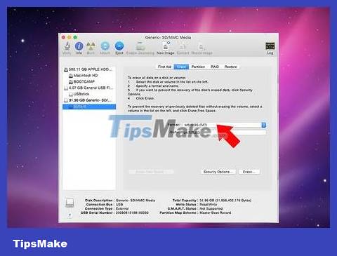 How to Format a micro SD card Picture 20