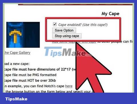 How to Get a Cape in Minecraft game Picture 10