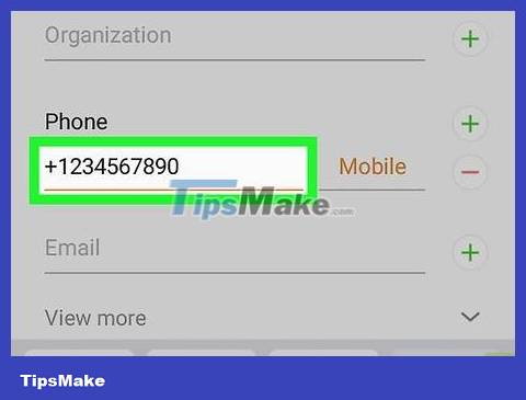 How to How to view phone number on Samsung Galaxy device Picture 14