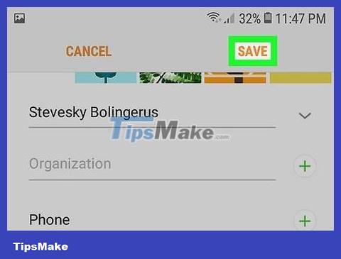 How to How to view phone number on Samsung Galaxy device Picture 15