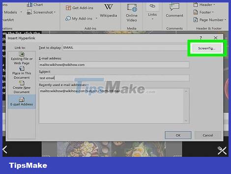 How to Insert Hyperlinks in Microsoft Word Picture 11
