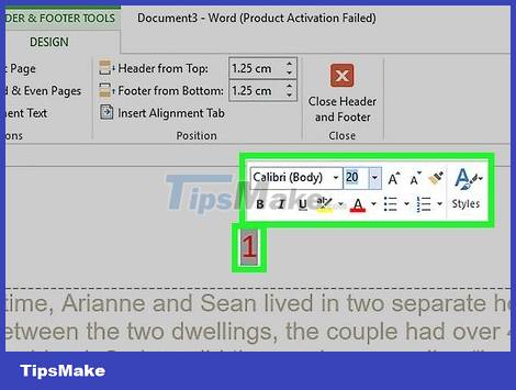 How to Insert page numbers in Word Picture 5