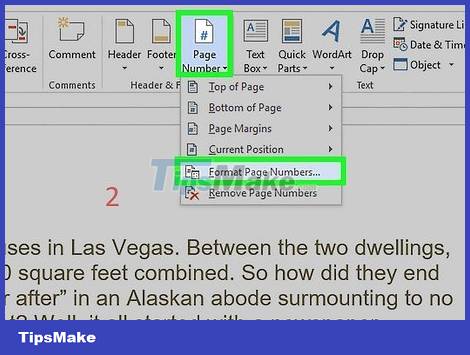 How to Insert page numbers in Word Picture 8