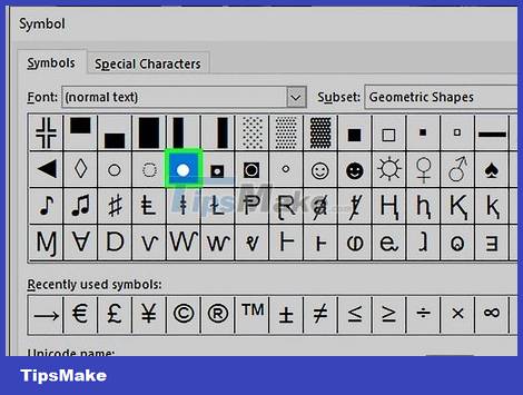 How to Insert Symbols into Word Documents - TipsMake.com