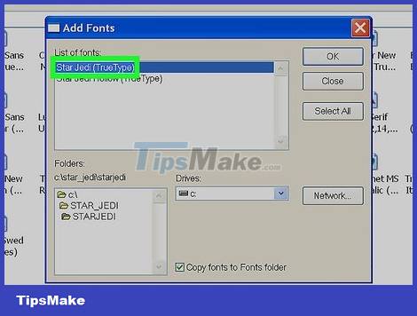 How to Install a Typeface Picture 11