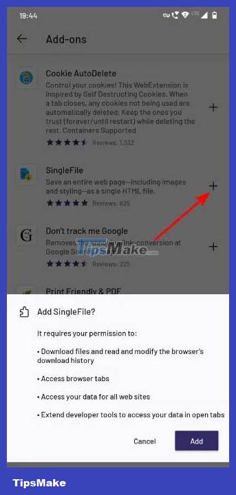 How to install add-ons on Firefox for Android Picture 11