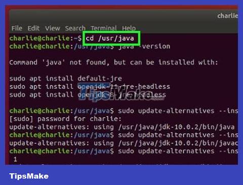 How To Install Java On Linux - TipsMake.com