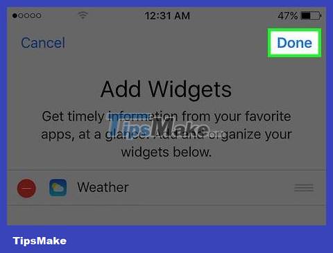 How to Install Weather Widget on iPhone Lock Screen Picture 10