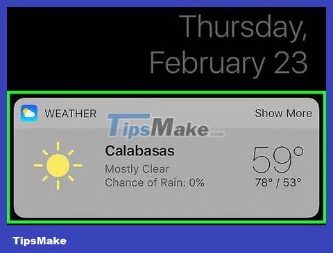 How to Install Weather Widget on iPhone Lock Screen Picture 12