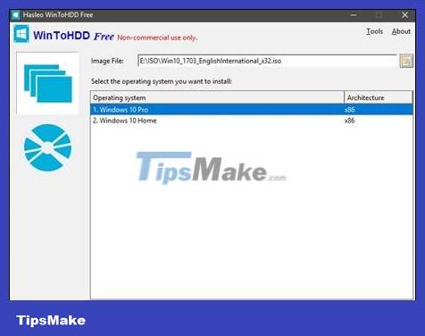 How to install Windows using WinToHDD without USB or DVD - Just use the ISO file Picture 8