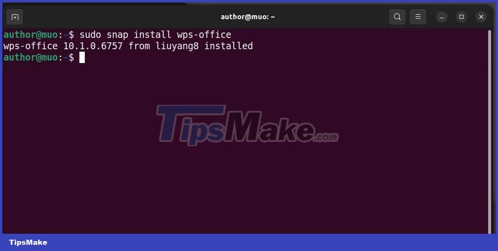 How to install WPS Office on Ubuntu Picture 11