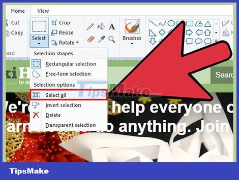 How to Invert Colors in MS Paint Picture 2