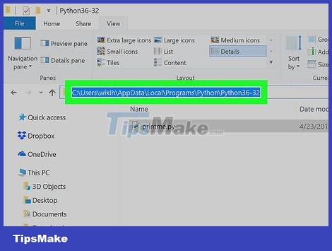 How to Launch Python Files Using Windows Command Prompt - TipsMake.com