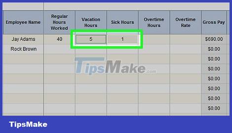 How to Make Payroll on Excel in the US Picture 15