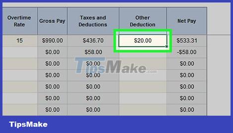 How to Make Payroll on Excel in the US Picture 17