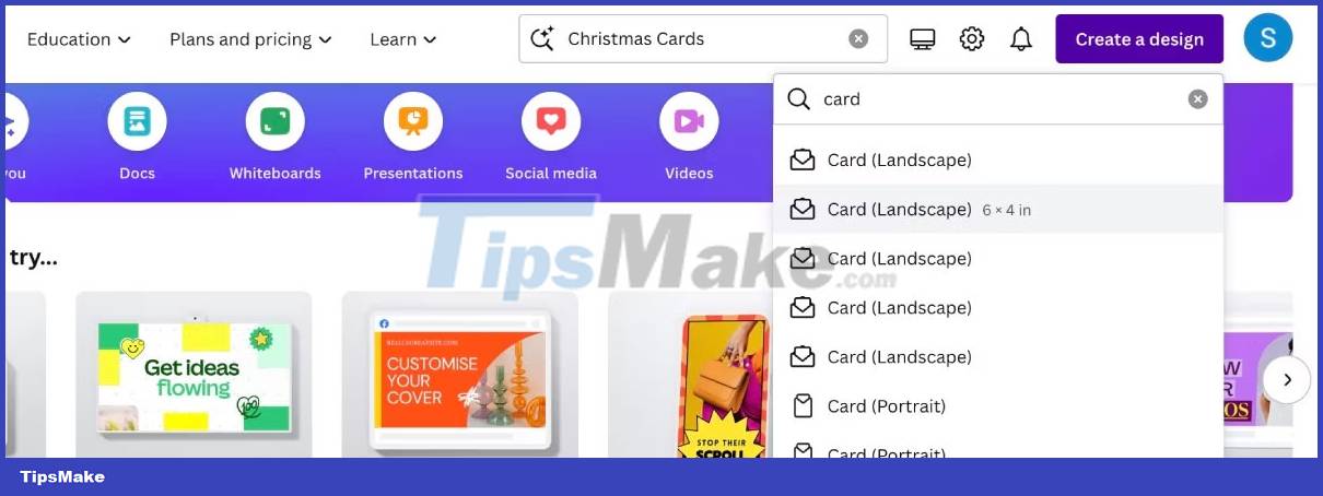 How to make quick and easy Christmas cards using Canva Picture 5