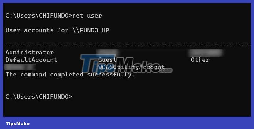 How to manage Windows user accounts through Command Prompt Picture 1