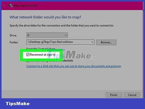 How to Map a Network Drive Picture 10