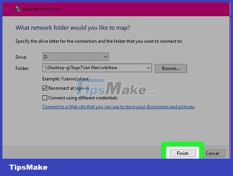 How to Map a Network Drive Picture 11