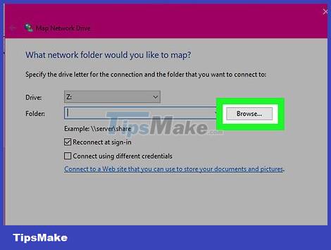 How to Map a Network Drive Picture 7
