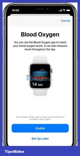 How to measure SpO2 (blood oxygen concentration) on Apple Watch Picture 1