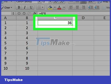How to Multiply in Excel Picture 7