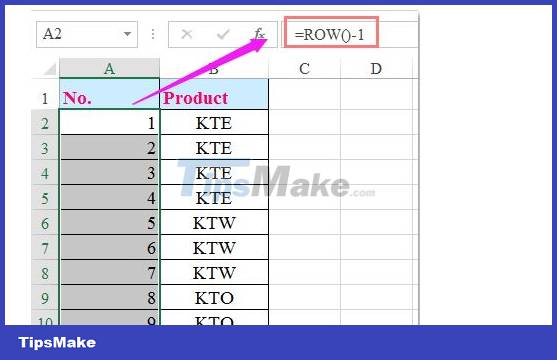 How to Number the Lines in Excel? Picture 6